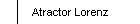 Atractor Lorenz