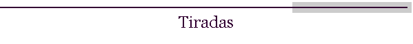 Tiradas