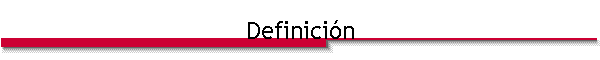 Definicin